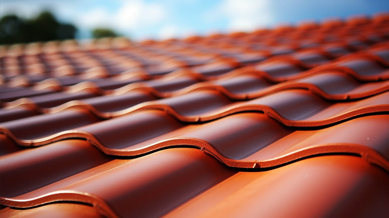 roof installation and roofing material 