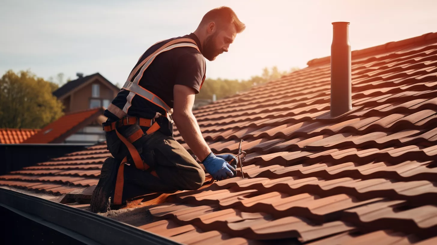 roof installation by roofing contractors